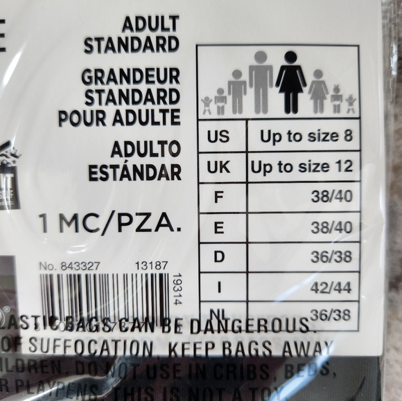 Black Boyshorts Adult Standard. New - Picture 3 of 3